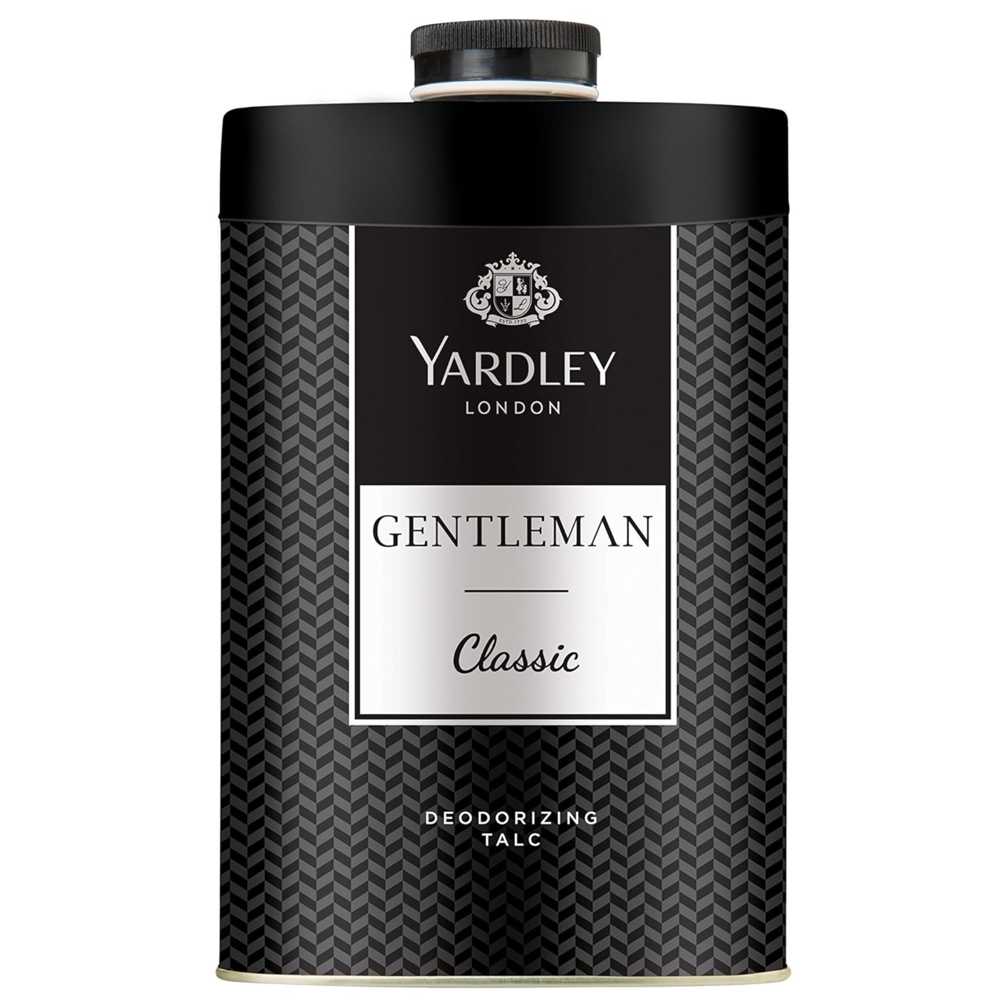 Yardley London Gentleman Classic Talc for Men | Long-Lasting Freshness & Elegant Fragrance